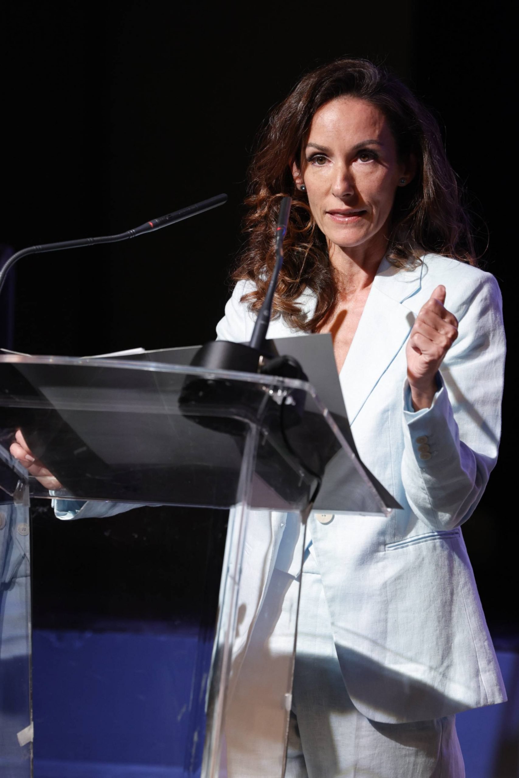 Telma Ortiz en un evento en Madrid. (Foto: Gtres)
