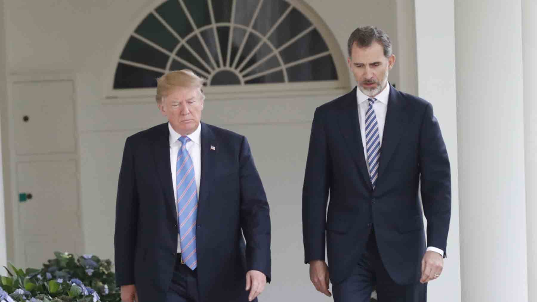 Trump, Rey Felipe VI