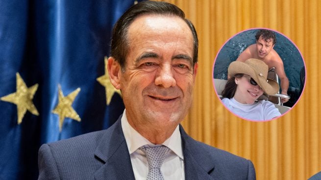 José Bono, su hija Sofía y Pelayo Herrero, su novio. (FOTOS: GTRES/ REDES SOCIALES)