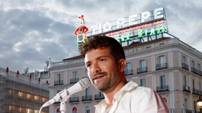 Pablo Alborán paraliza la Puerta del Sol. (FOTO: GTRES)