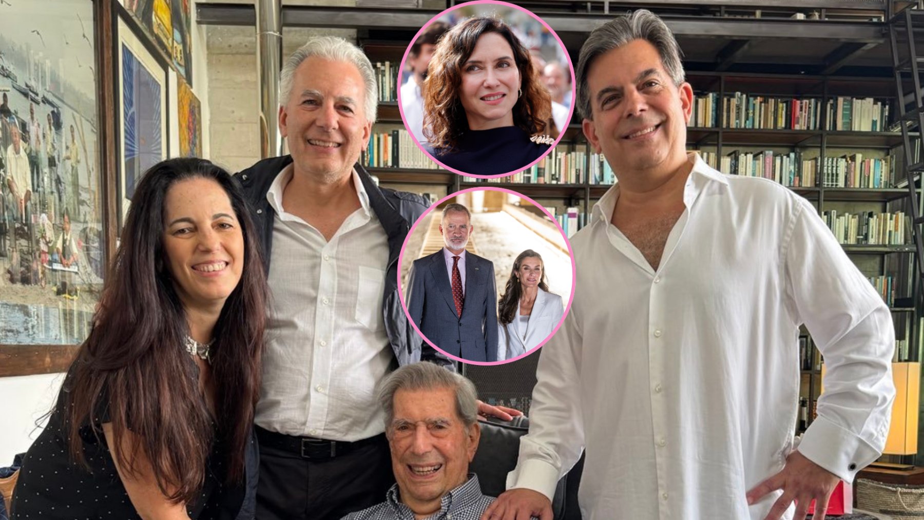 El cambio de actitud de la familia Vargas Llosa con el último reconocimiento al Nobel