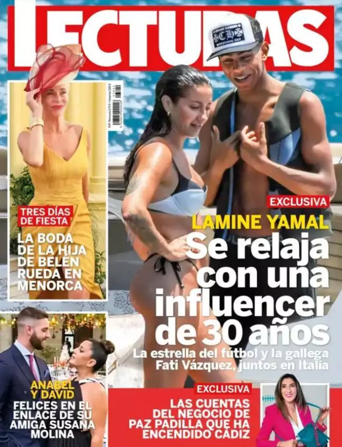 Portada de la revista Lecturas.