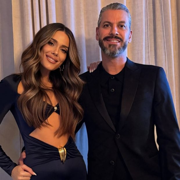 Lorena Gómez y René Ramos. (FOTO: REDES SOCIALES)