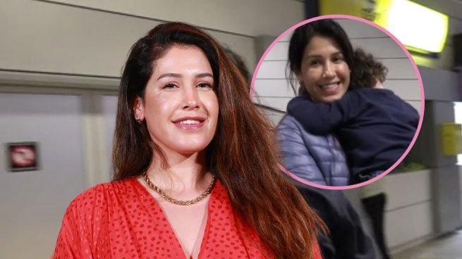 Gabriela Guillén con su hijo. (Foto: Gtres)