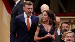 Telma Ortiz con Robert Gavin Bonnar. (Foto: Gtres)