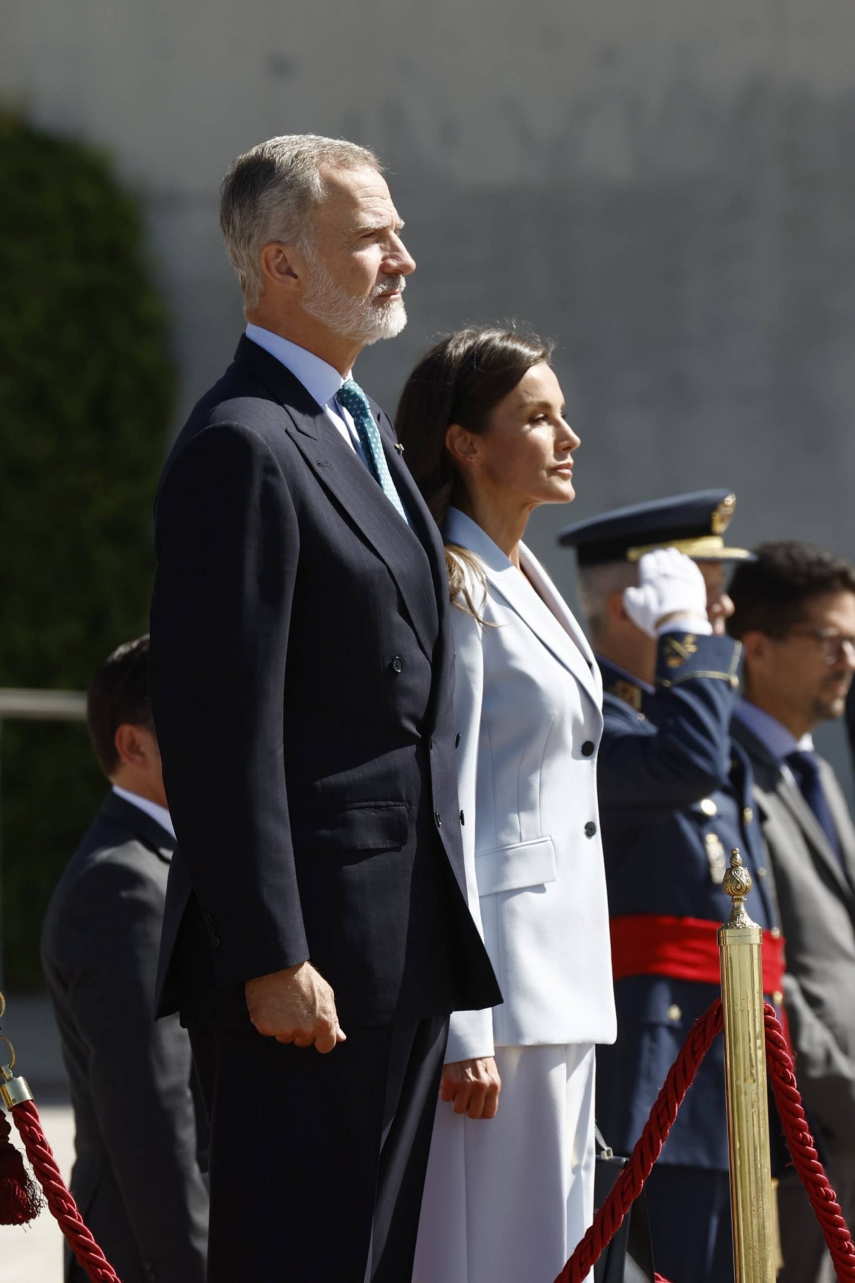 Los Reyes Felipe y Letizia en un acto oficial. (Foto: Gtres)