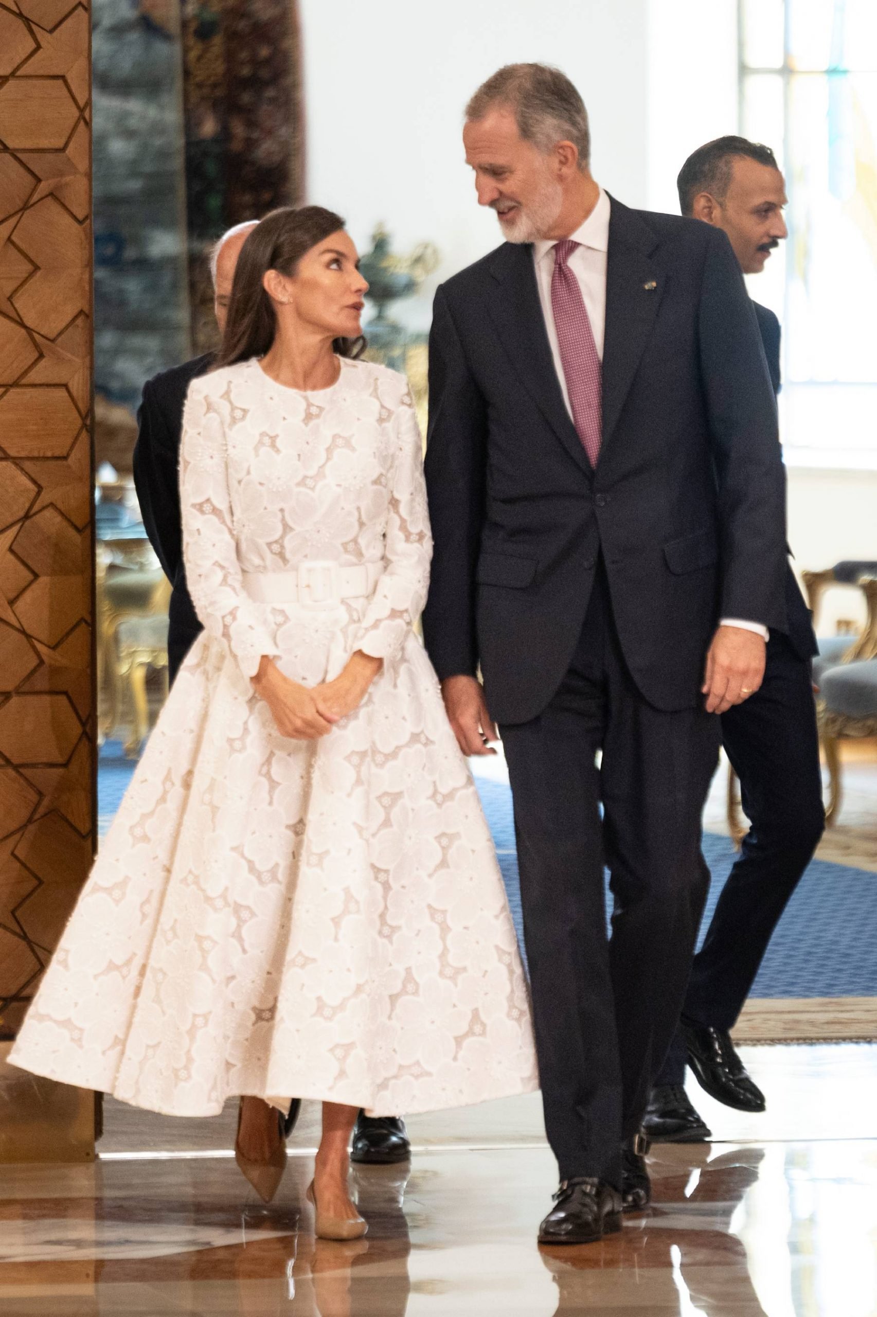 Los Reyes Felipe y Letizia en Egipto. (Foto: Gtres)