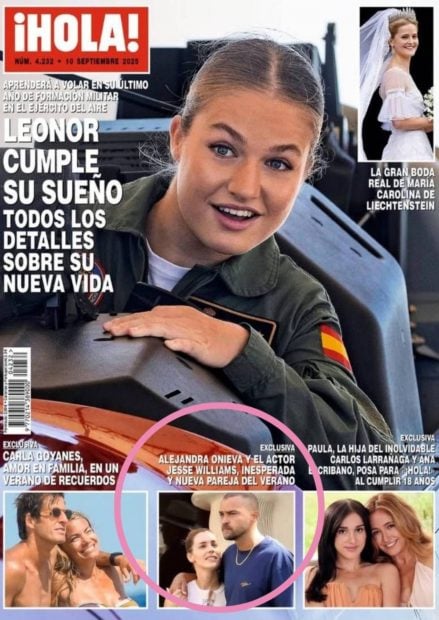 Portada de '¡Hola!' de la exclusiva. (Foto: '¡Hola!')