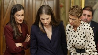 La princesa Leonor durante su visita a Navarra. (Foto: Gtres)
