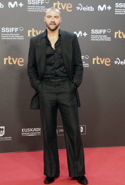 Jesse Williams en San Sebastián. (Foto: Gtres)