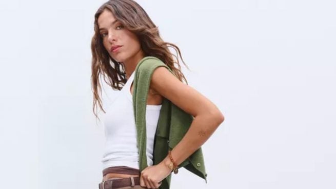Adiós a los vaqueros: Stradivarius tiene los pantalones anchos que te harán las piernas más largas este otoño