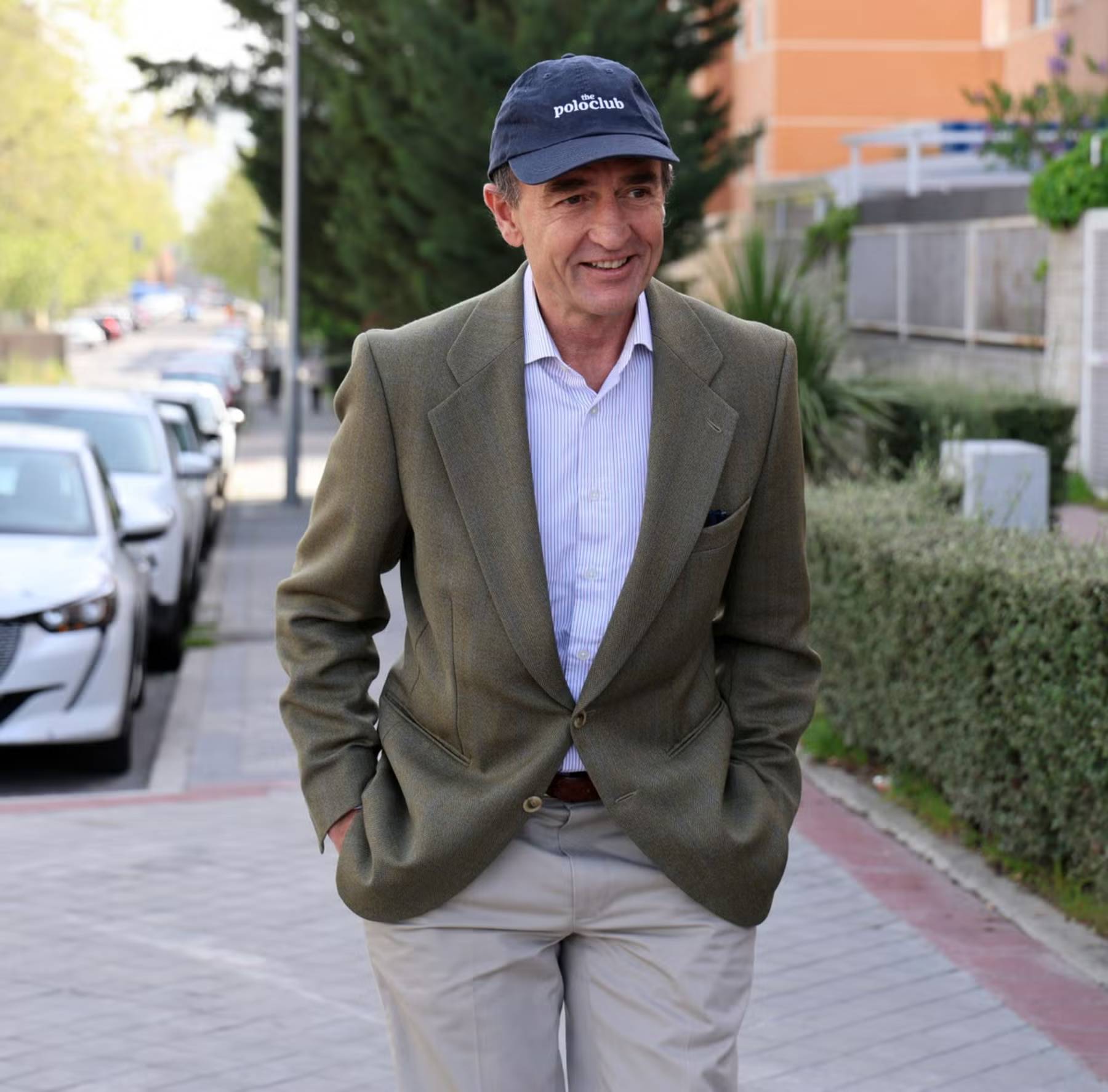 Alessandro Lequio por las calles de Madrid. (Foto: Gtres)