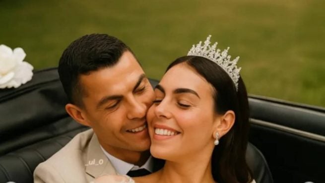 La IA imagina la boda de Cristiano Ronaldo y Georgina Rodríguez.