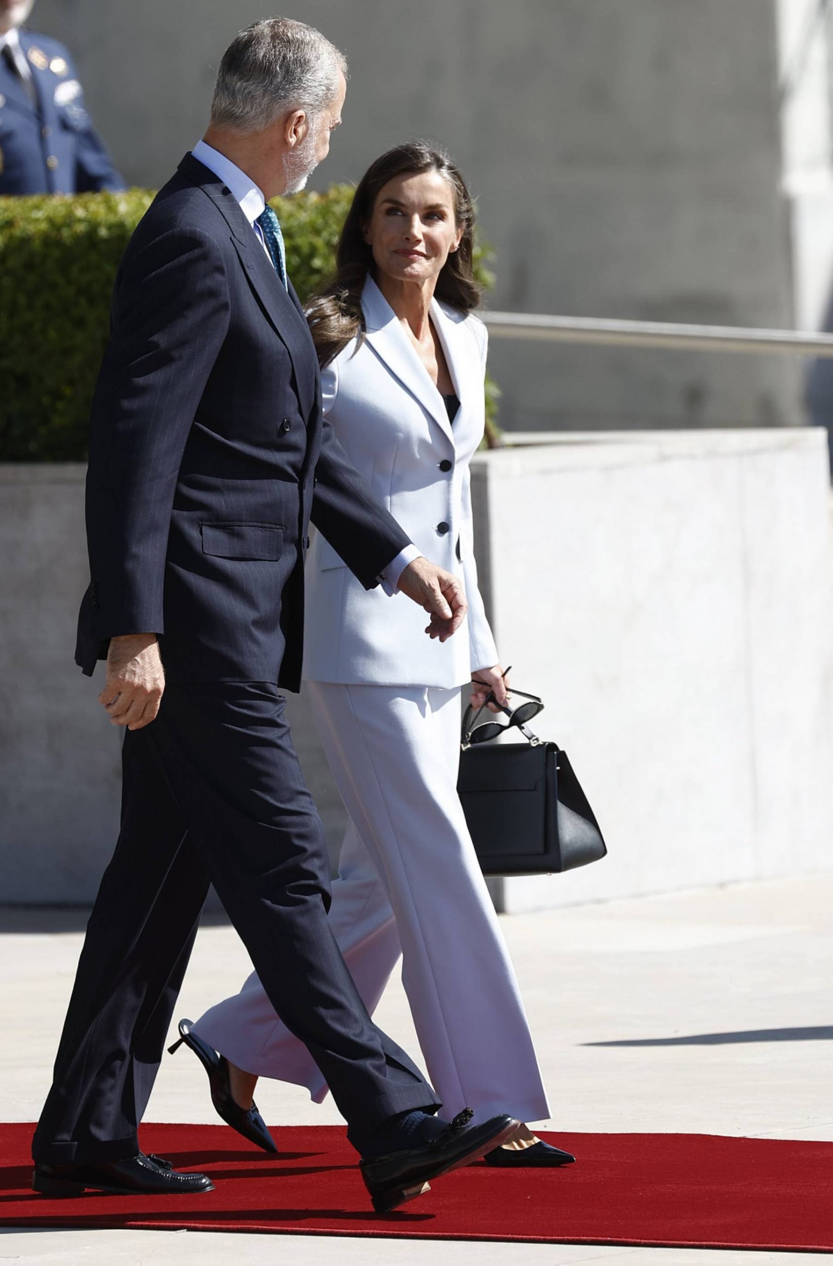 Los Reyes Felipe y Letizia en un acto oficial. (Foto: Gtres)