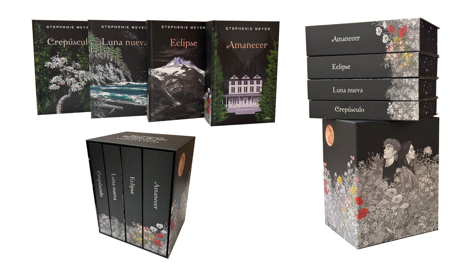 La nueva edición especial de la Saga Crepúsculo por el 20 aniversario. (Foto: Penguin Libros)