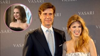 Genoveva Casanova y Cayetano Martínez hicieron un cameo en una película protagonizada por Natalie Portman. (FOTO: GTRES)