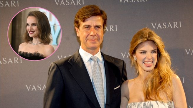 Genoveva Casanova y Cayetano Martínez hicieron un cameo en una película protagonizada por Natalie Portman. (FOTO: GTRES)