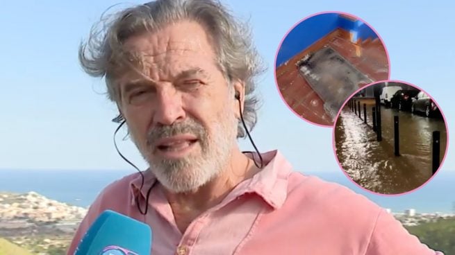 Pepe Navarro entra en directo en 'El tiempo justo'. (FOTOS: TELECINCO)