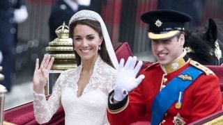 Kate Middleton el día de su boda. (Foto: Gtres)
