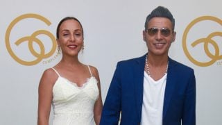 Verónica Fernández con Pitingo. (Foto: Gtres)