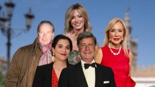 Bertín Osborne, Susanna Griso, Bárbara Mirjan, Cayetano Martínez de Irujo y Carmen Lomana. (Foto: Gtres)