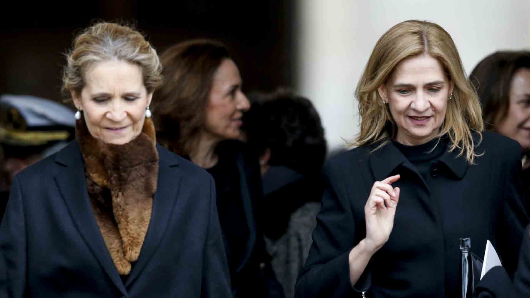 Así será el esperado reencuentro público de las infantas Elena y Cristina: todos los detalles