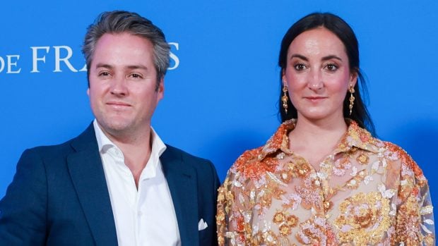 Lucía Pombo y su marido, Álvaro López Huertas. (Foto: Gtres)