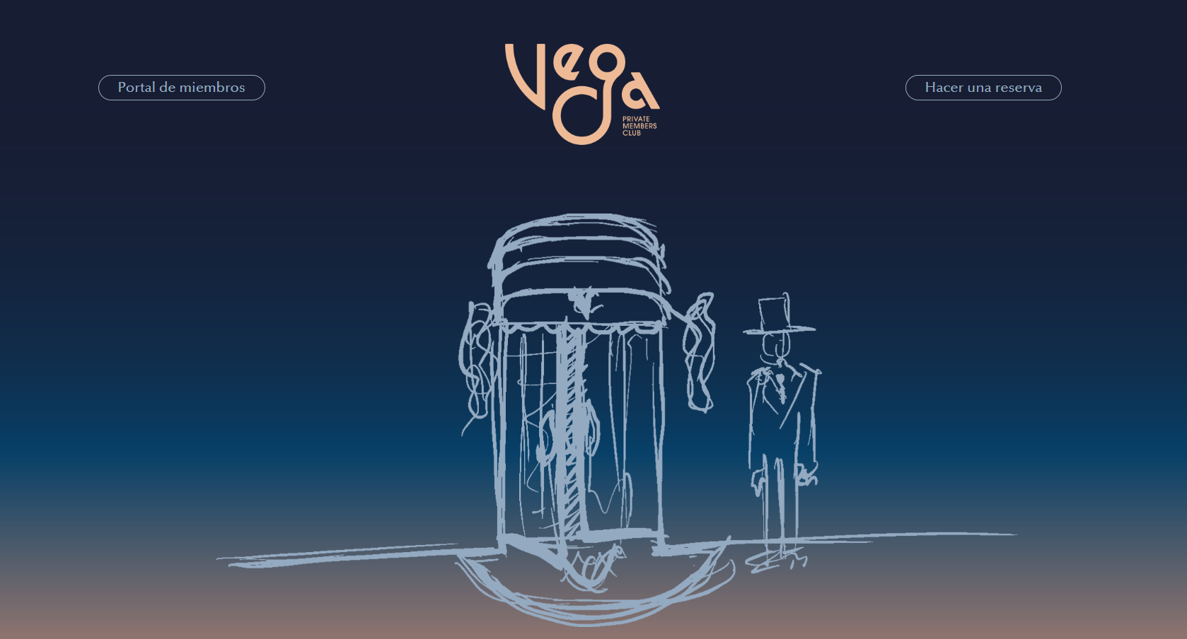 Web de VEGA Private Members Club. (Foto: vegamembers.club)