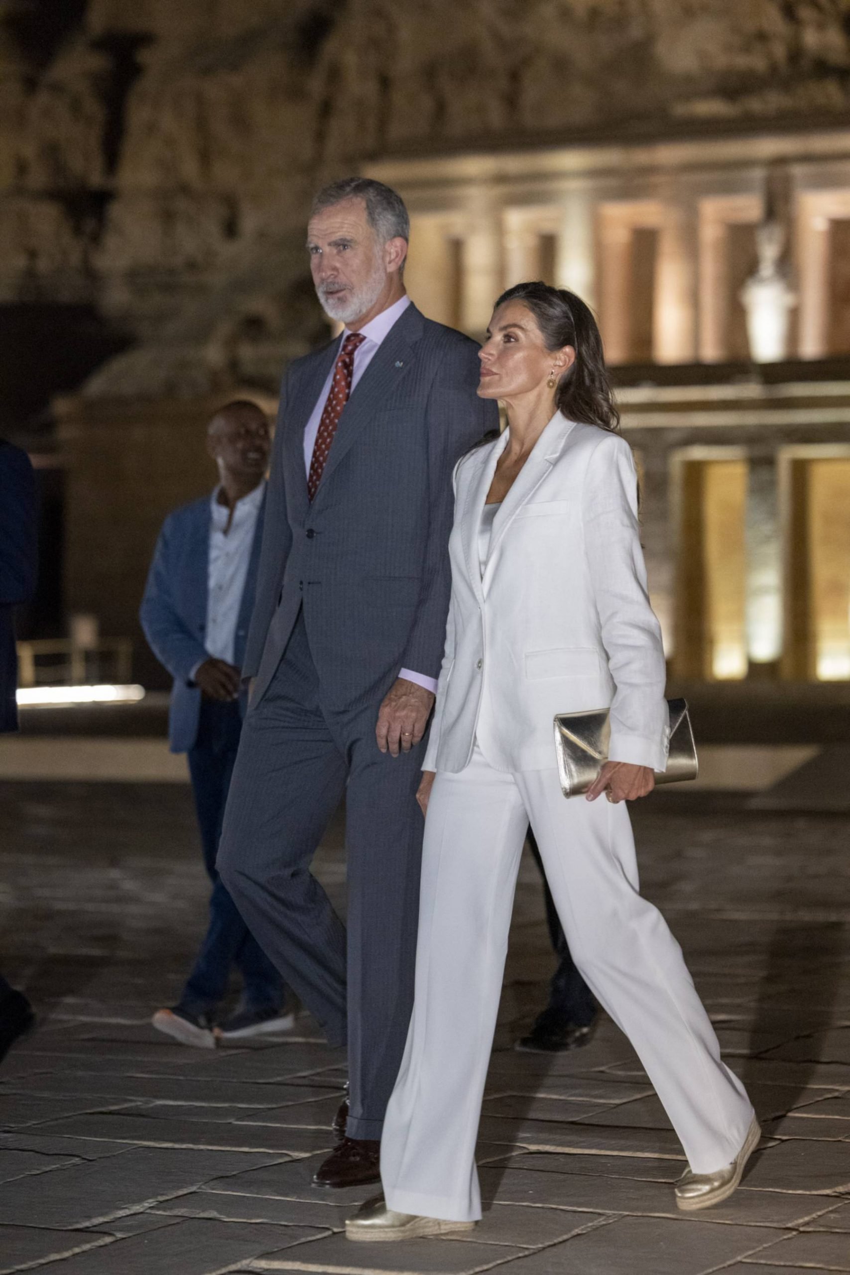 Los Reyes Felipe y Letizia en un viaje de Estado. (Foto: Gtres)