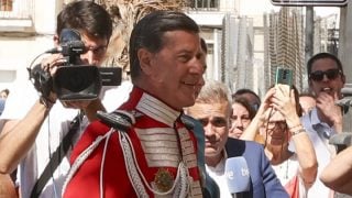 Cayetano Martínez de Irujo en su boda. (Foto: Gtres)