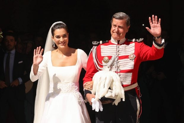 boda cayetano martínez de irujo, invitados boda cayetano, bárbara mirjan