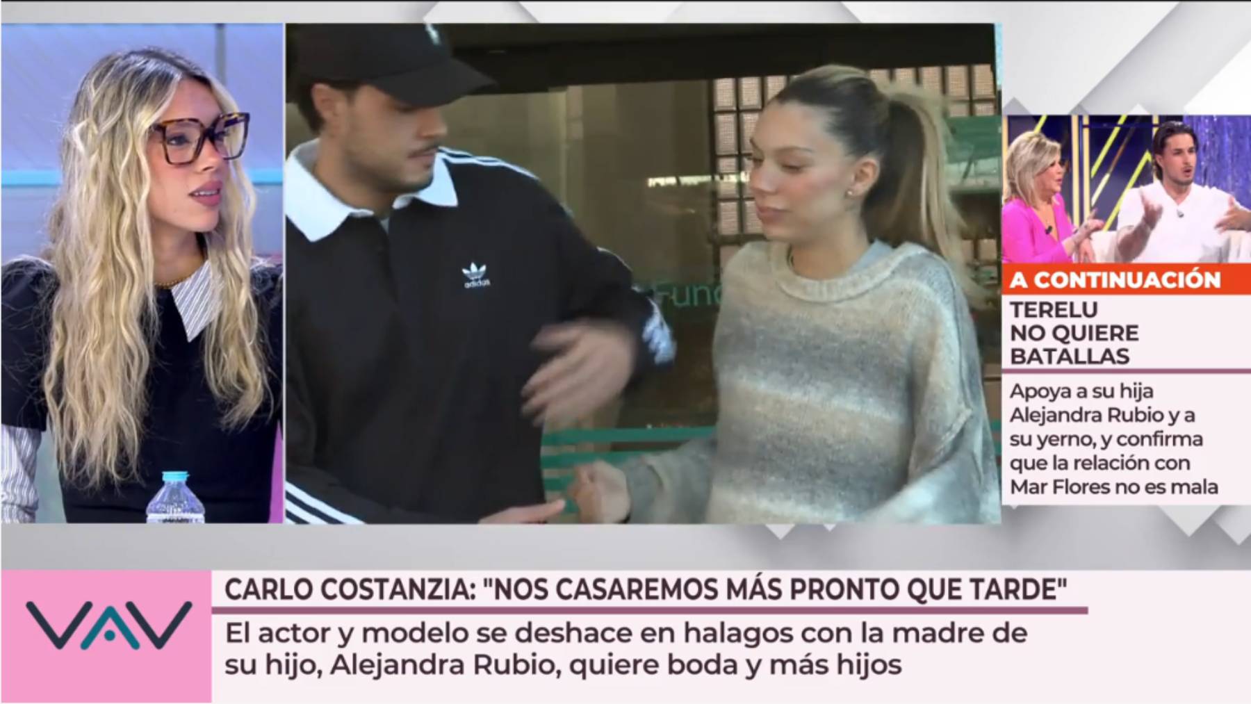 Alejandra Rubio en 'Vamos a ver'. (Foto: Telecinco)