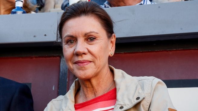 María Dolores de Cospedal el pasado 5 de octubre en Las Ventas. (Foto: Gtres)
