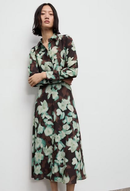 vestidos de zara, mango