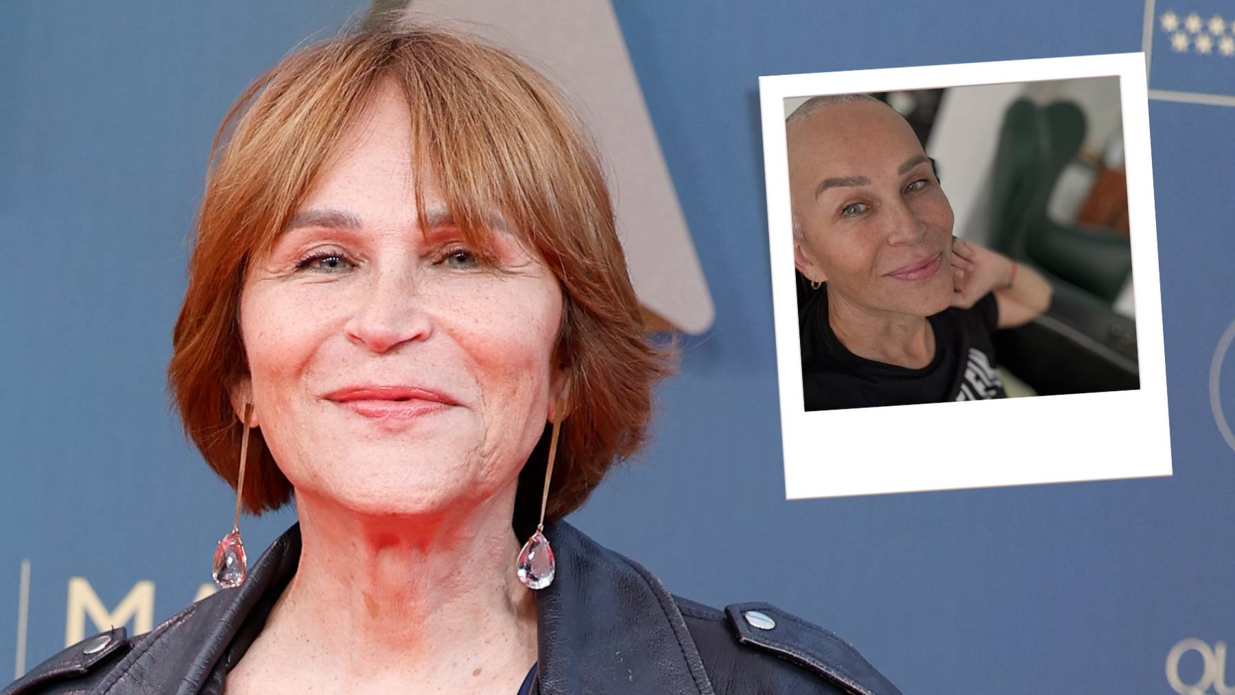 La imagen de Antonia San Juan sin pelo, tras su tratamiento contra el cáncer: "No siento vergüenza"