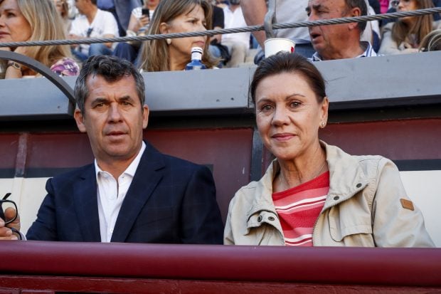 María Dolores de Cospedal el pasado 5 de octubre en Las Ventas. (Foto: Gtres)