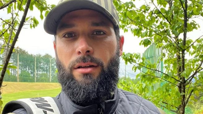 Jota Peleteiro en un campo de golf. (Foto: RRSS)