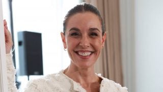 Raquel Sánchez Silva en la Cibeles Madrid Fashion Week. (Foto: Gtres)