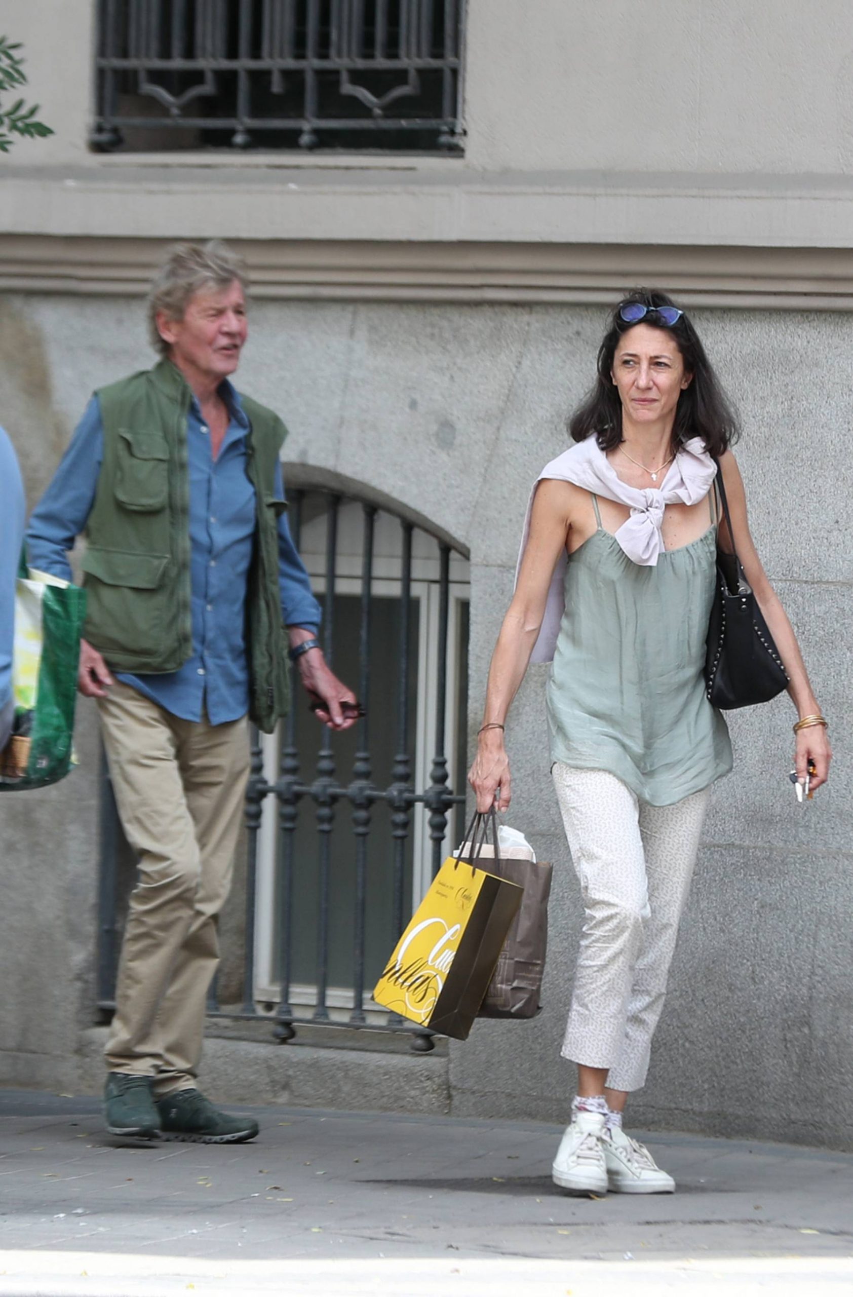 Ernesto de Hannover y Claudia Stilianopoulos en Madrid. (Foto: Gtres)