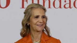 La infanta Elena en un acto en Madrid. (Foto: Gtres)