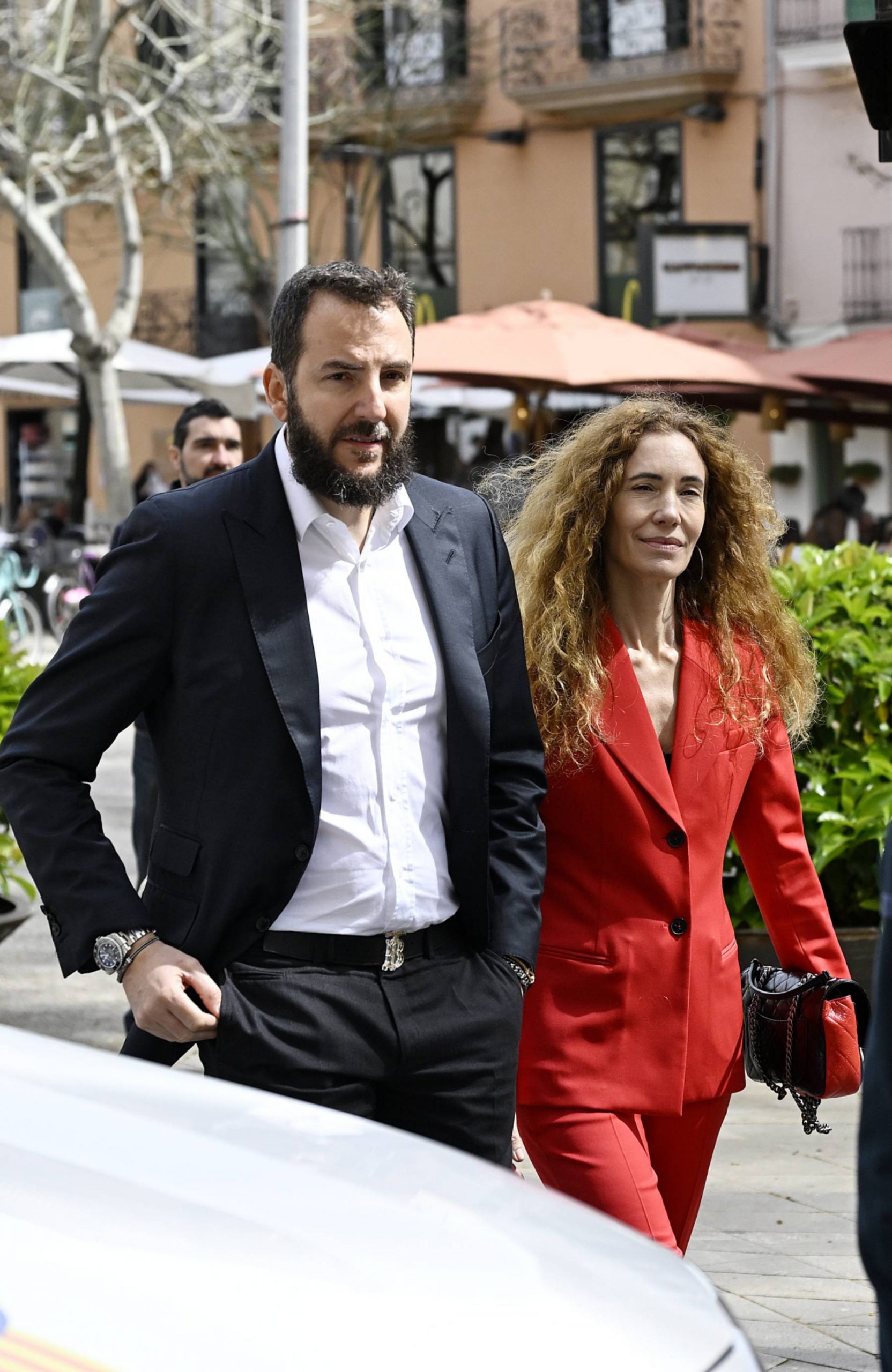 Borja Thyssen y Blanca Cuesta en Madrid. (Foto: Gtres)