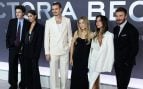La familia Beckham en el estreno del documental de Victoria. (Foto: Gtres)