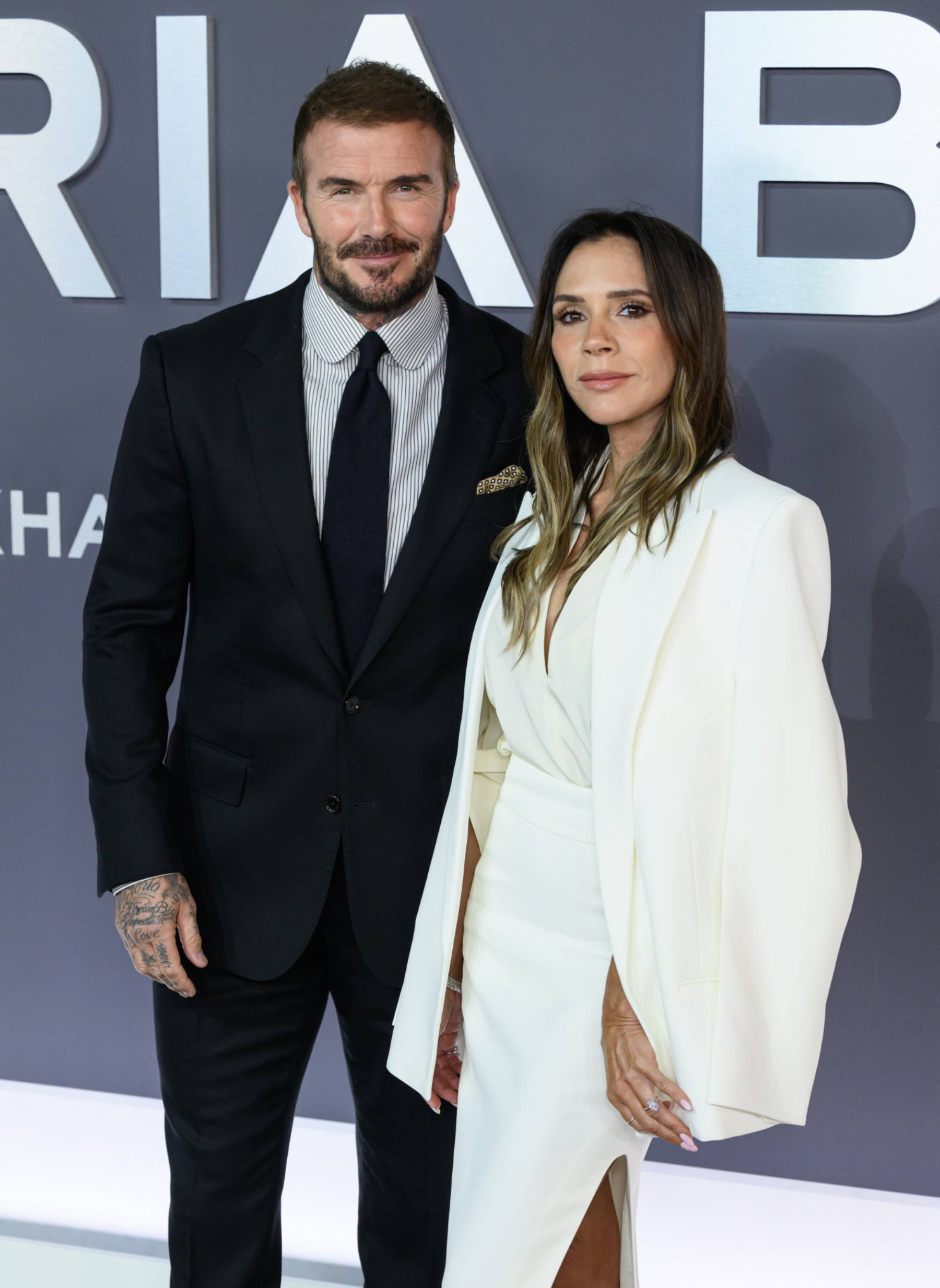 David y Victoria Beckham en el estreno de su documental. (Foto: Gtres)