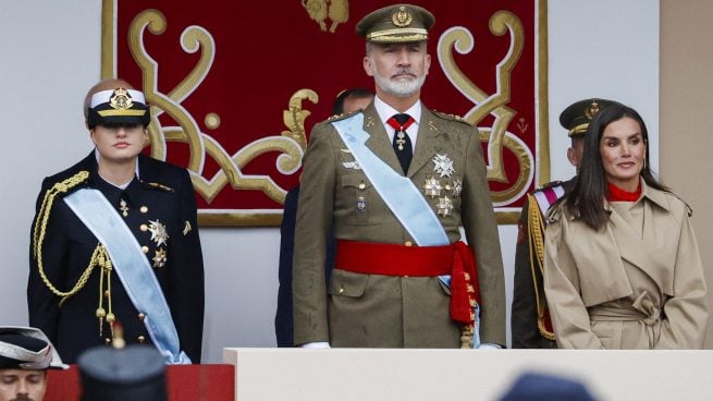 familia real, princesa leonor, dia de la hispanidad,