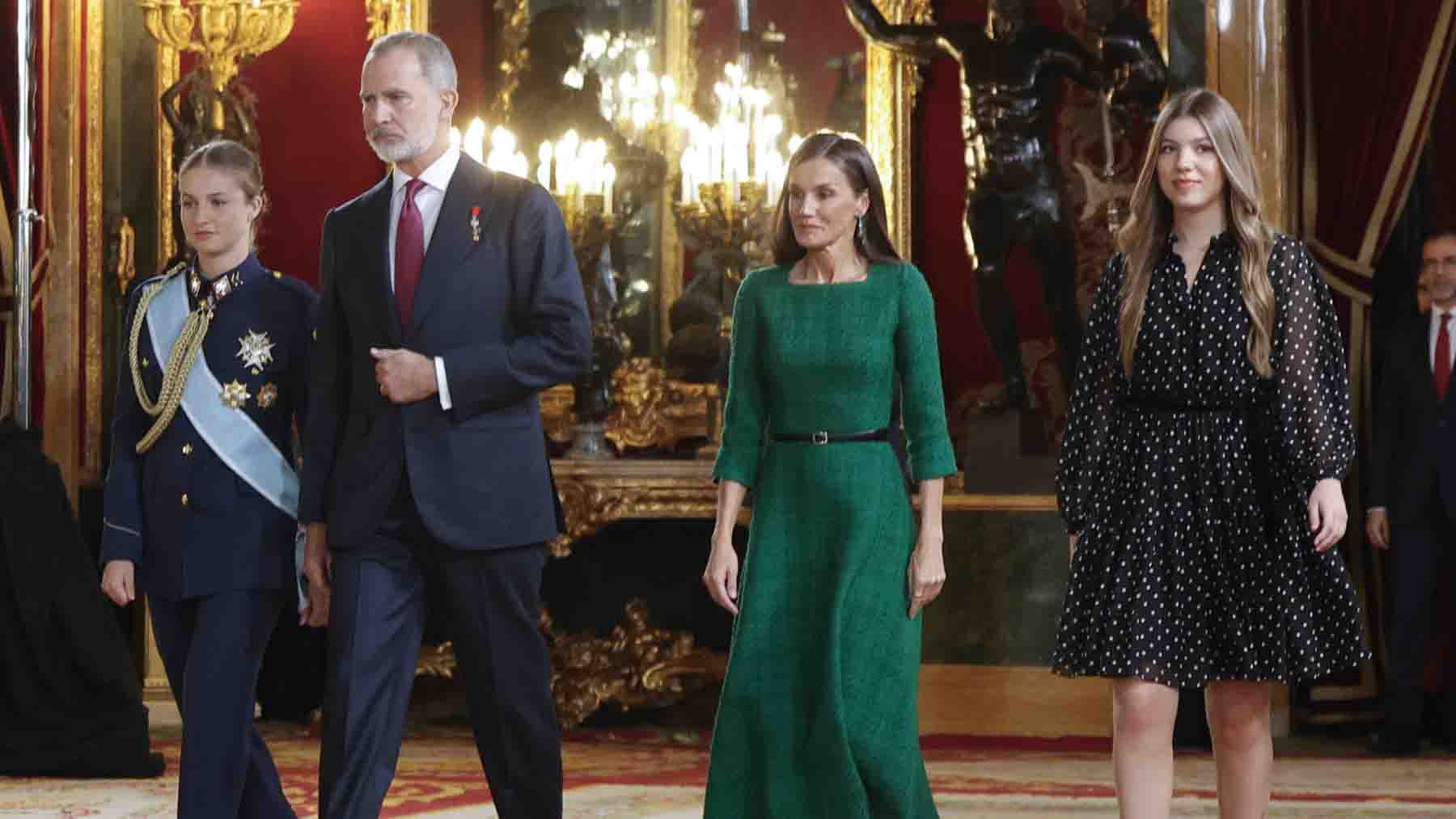 La cara b del Día de la Hispanidad: del estreno de Sofía al simbólico vestido de la Reina Letizia