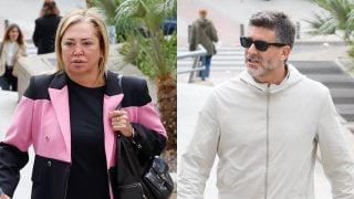 Belén Esteban y Toño Sanchís en Madrid. (Foto: Gtres)