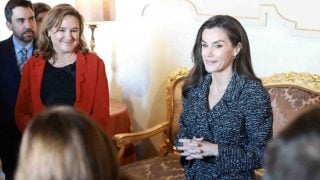 La Reina Letizia en un acto en Roma. (Foto: Gtres)