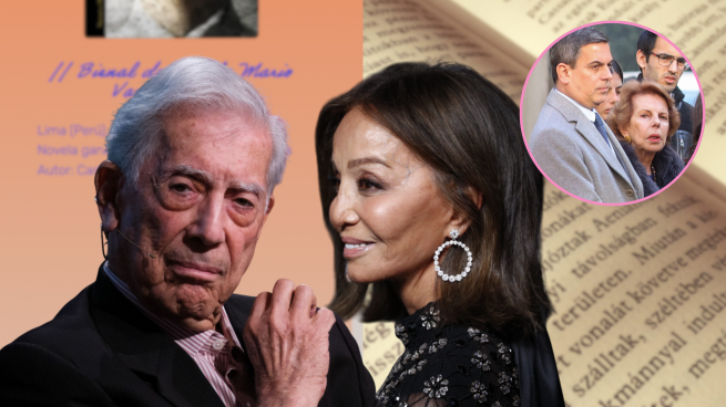 Mario Vargas Llosa e Isabel Preysler. (Foto: Gtres)
