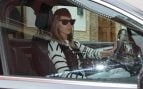 Irene Rosales en el interior de un coche. (Foto: Gtres)