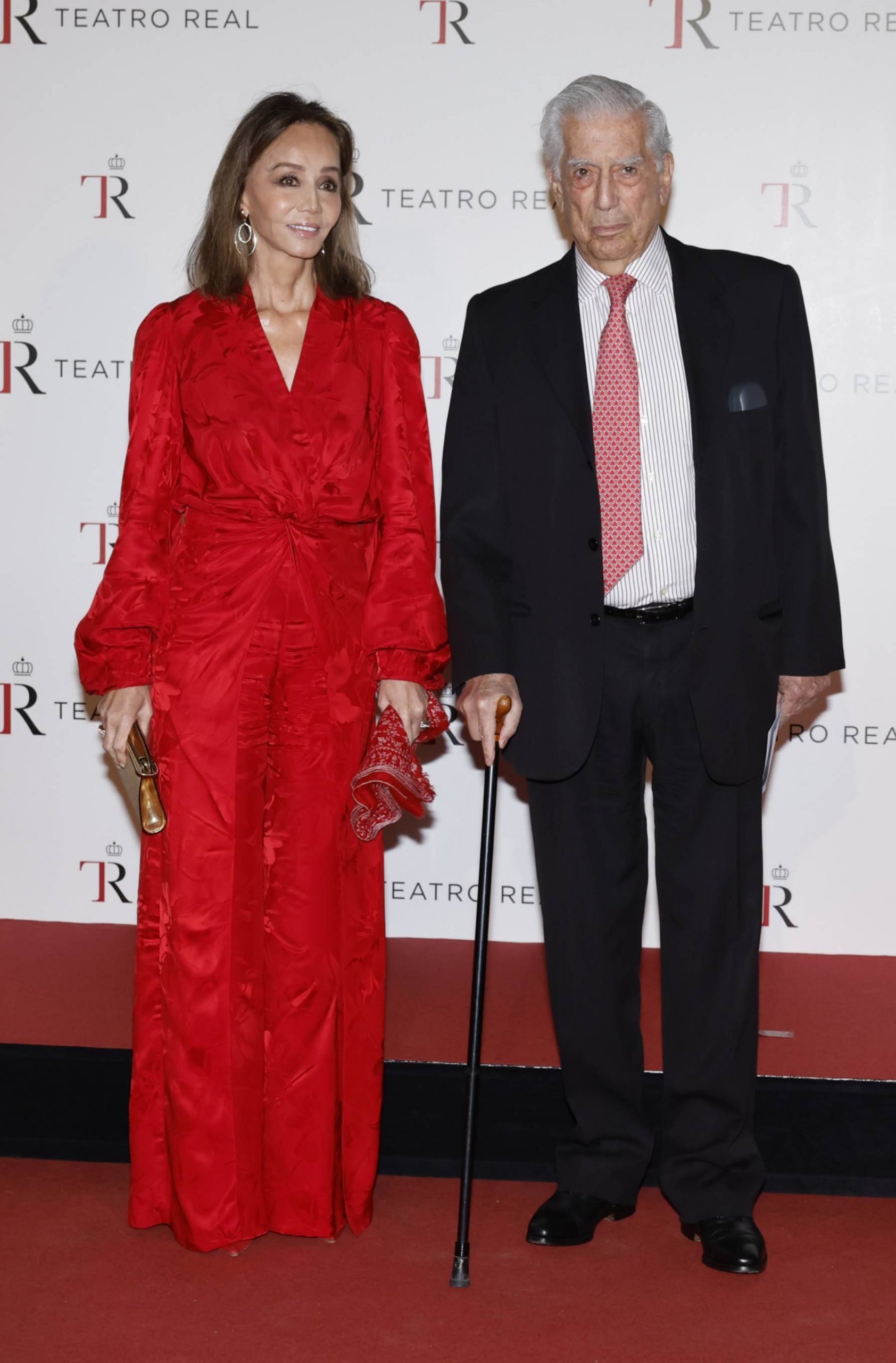 Isabel Preysler y Mario Vargas Llosa en un evento en Madrid. (Foto: Gtres)